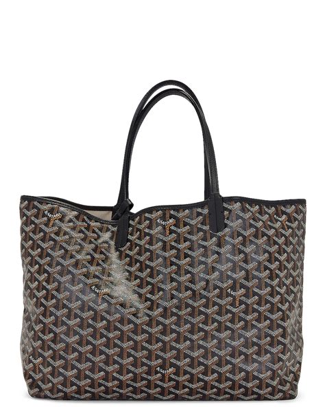 FWRD Renew Goyard Saint Louis PM Tote Bag in Black